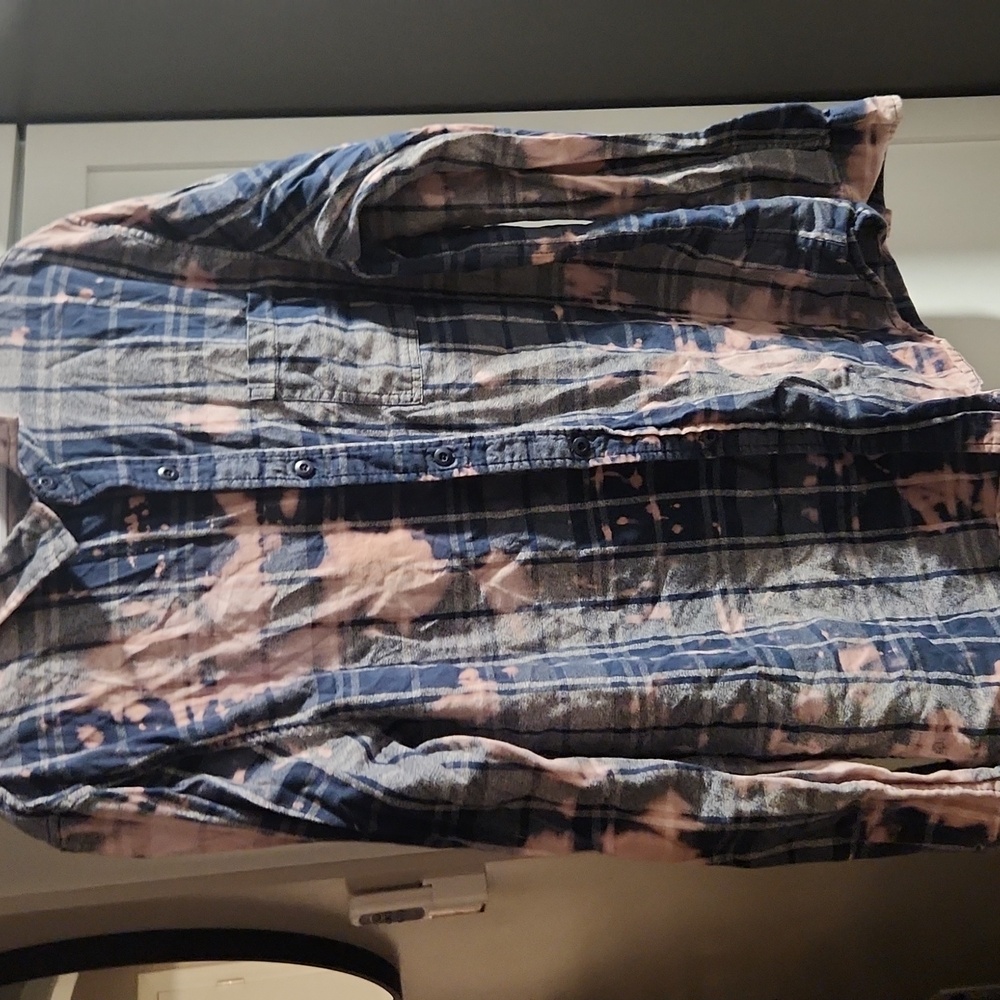 Upcycled The Who Flannel - Picture 3 of 3